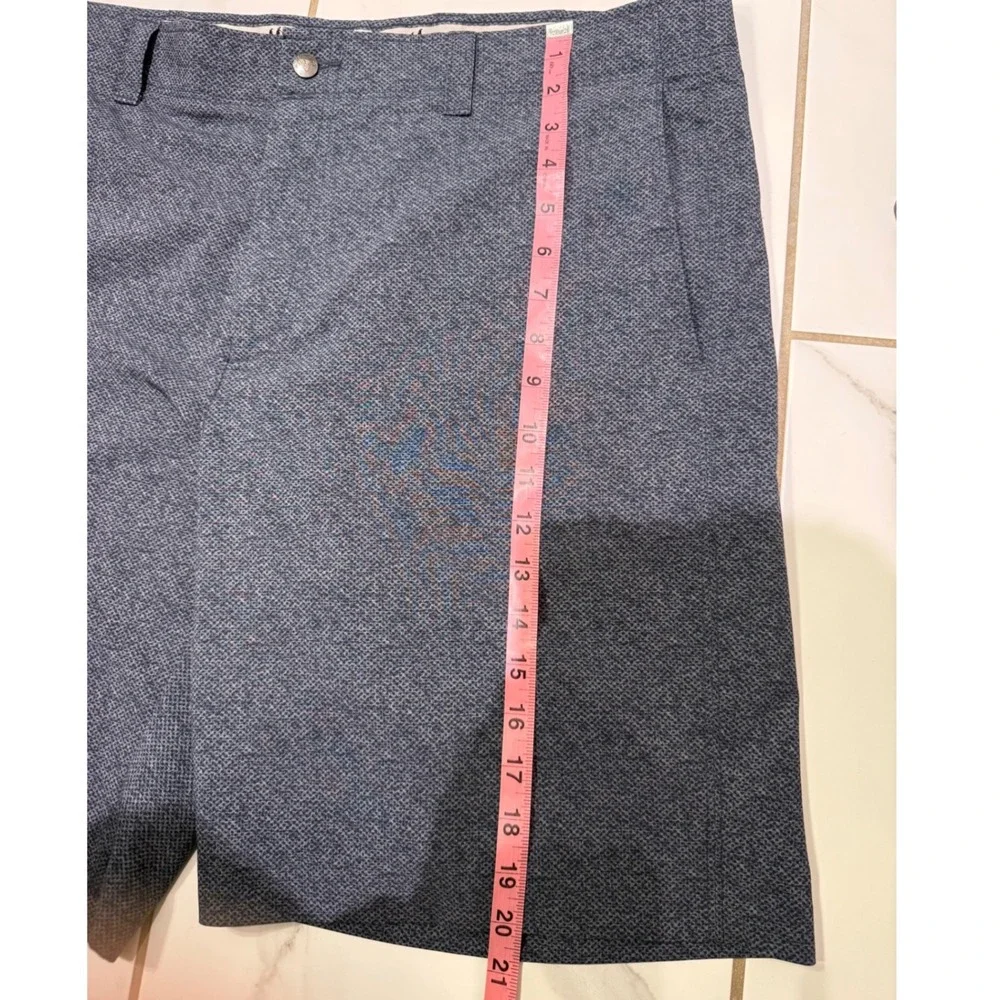 Callaway Mens Golf Shorts‎ Blue Heathered Stretch Performance Size 38